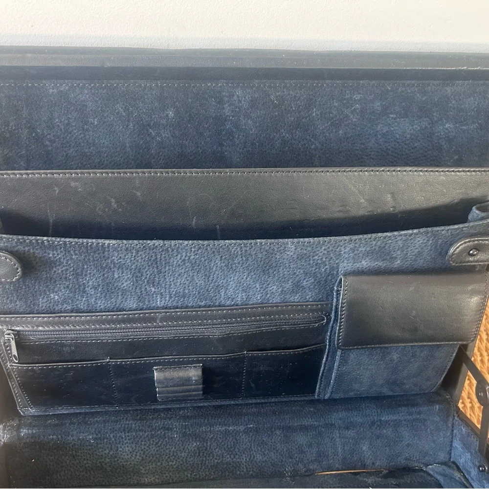 Tumi Black Hard Shell Briefcase